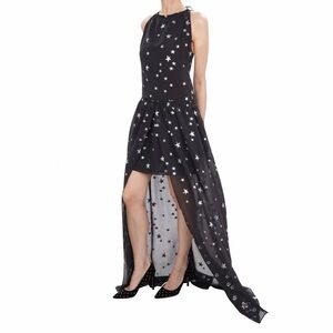 AMIRI Midnight Star High Low Dress